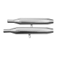 CJ750 Custom Stainless steel fishtail mufflers (pair)