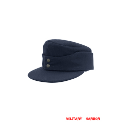 WWII German Kriegsmarine Navy Blue Wool M43 Field cap