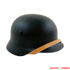 WWII German M35 Helmet Stahlhelm black