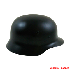WWII German M40 Helmet Stahlhelm Black
