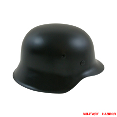WWII German M42 Helmet Stahlhelm black