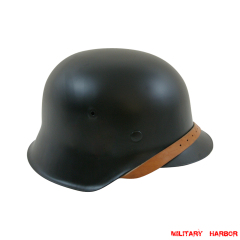 WWII German M42 Helmet Stahlhelm black