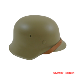WWII German M42 helmet Stahlhelm sand yellow