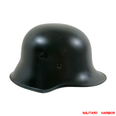 WWII German M1918 Helmet Stahlhelm black