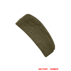 WWII German M38 Heer/SS Brown Wool overseas cap