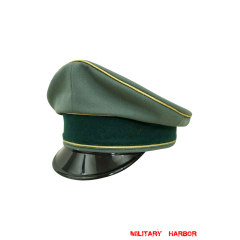 WWII German Heer General Gabardine visor cap