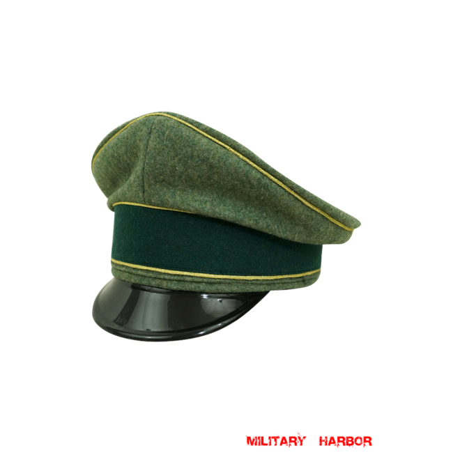 WWII German Heer General Wool visor cap