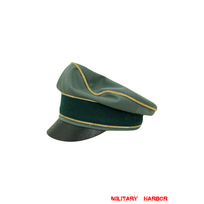 WWII German Heer General Gabardine Crusher visor cap