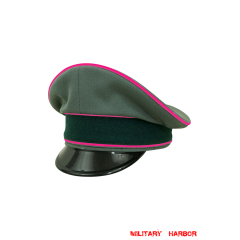 WWII German Heer Panzer officer Gabardine Visor cap