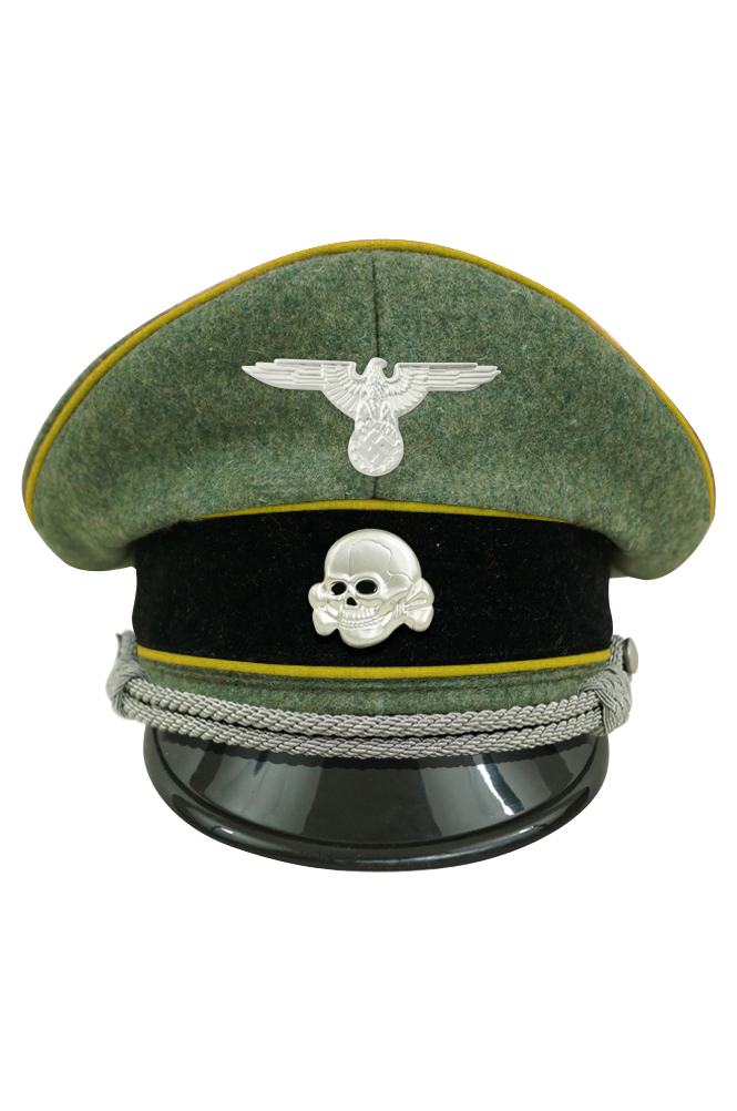 WW2 german cap,wehrmacht cap,SS visor cap,german visor cap,Signal Visor cap,WWII german hat,field hat,WW2 hat,WW2 german,WWII german,german WW2 militaria,waffen ss hat,wehrmacht hat,crusher cap WW2,SS crusher cap