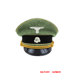 WWII German Waffen SS Reichsführer wool Visor Cap with insignia