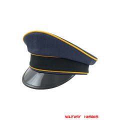 WWII German Luftwaffe Flight blue Gabardine Visor cap