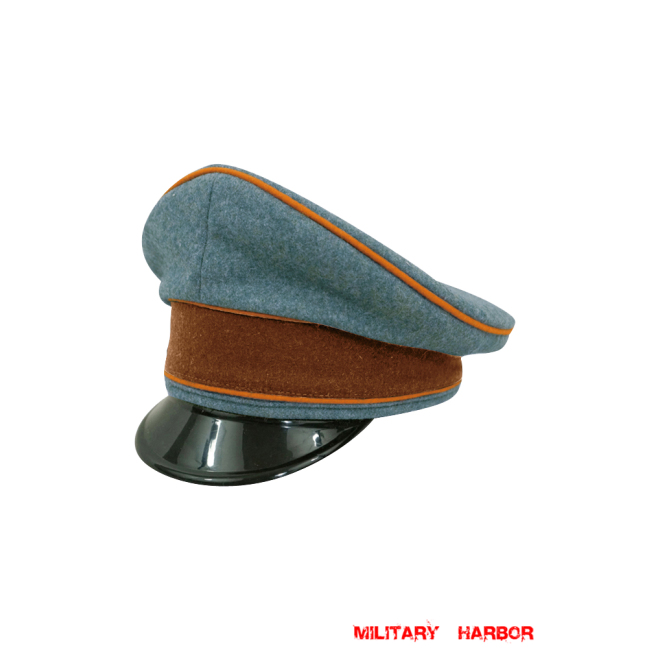 WWII German Gendarmerie Wool Visor Cap