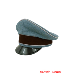 WWII German Administrative Police Wool Visor Cap