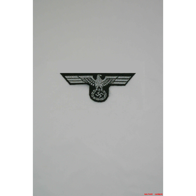 WWII German Bevo Cap Eagle - Panzer Officer NCO