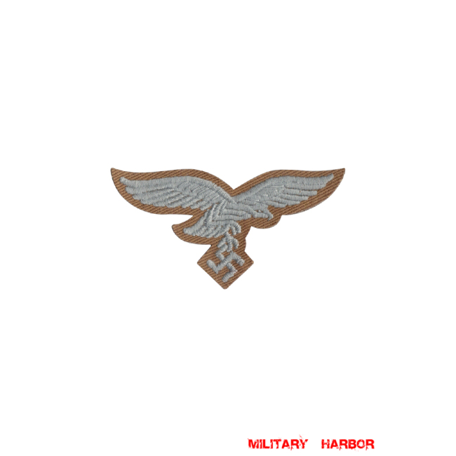WWII German Luftwaffe Tropical Embroidery Cap Eagle EM