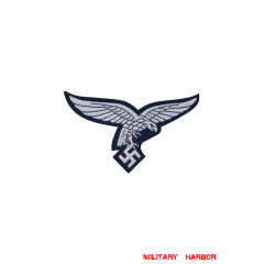WWII German Luftwaffe Bevo Breast Eagle EM First Pattern