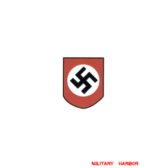 WWII German Party Shield (Swastika) helmet Decal