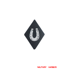 WWII German SS EM NCO Farriers sleeve diamond insignia