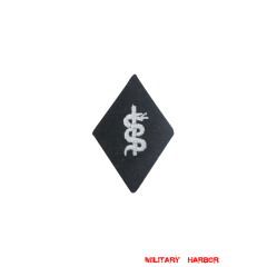 WWII German SS EM NCO medical orderly's sleeve diamond insignia