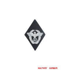 WWII German SS EM NCO former police member's sleeve diamond insignia