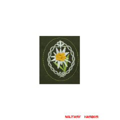 WWII German heer Tropical DAK mountain troops edelweiss sleeve insignia