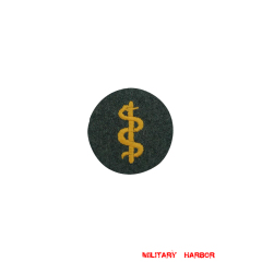 WWII German heer medical personnel later model sleeve trade insignia
