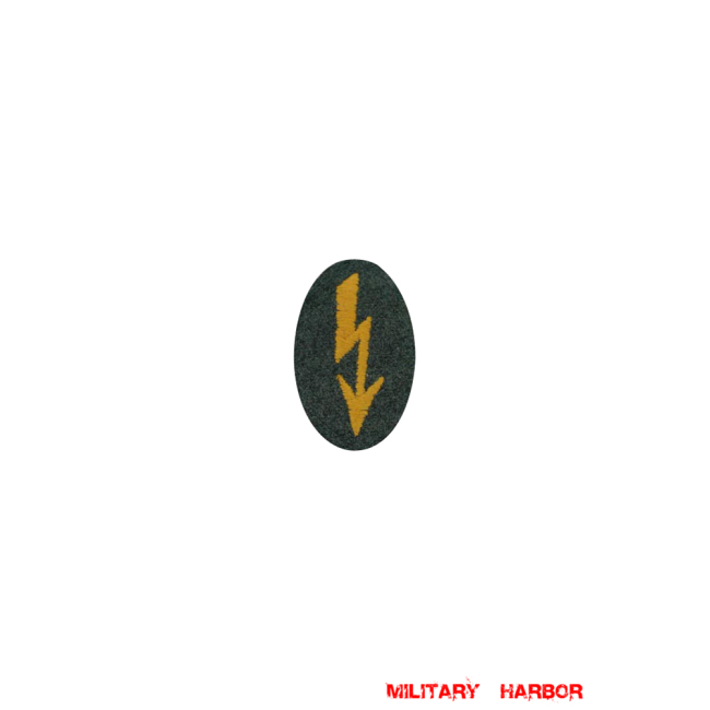 WWII German heer signal sleeve insignia -Cavalry Recon later model