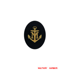 WWII German Kriegsmarine NCO 1935 material administration career sleeve insignia
