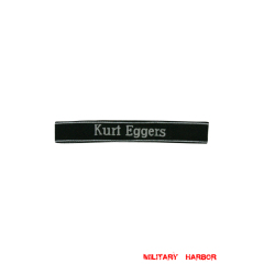WWII German SS Kurt Eggers EM/NCO cuff title