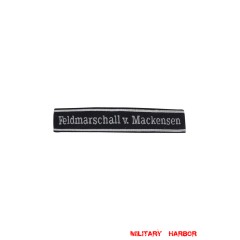 WWII German Heer Feldmarschall von Mackensen cuff title
