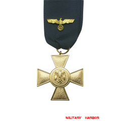WWII German Heer 25 Years Service Medal
