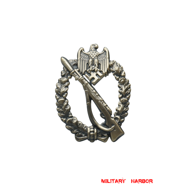 Infantry Assault Badge in Bronze (Brass）