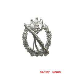 Infantry Assault Badge in Silver (Nickel Silver)