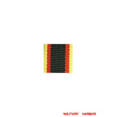 WWII German Waldeck Long service award ribbon bar's ribbon