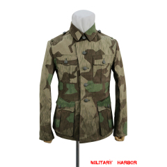 German Camo tunic,German uniforms,SS uniforms,Wehrmacht uniforms,German camouflage jacket,WW2 uniforms,Splinter 31,WW2 camo,WWII camo,WW2 German camouflage,WWII German camouflage,German Camo Uniform,M40 tunic