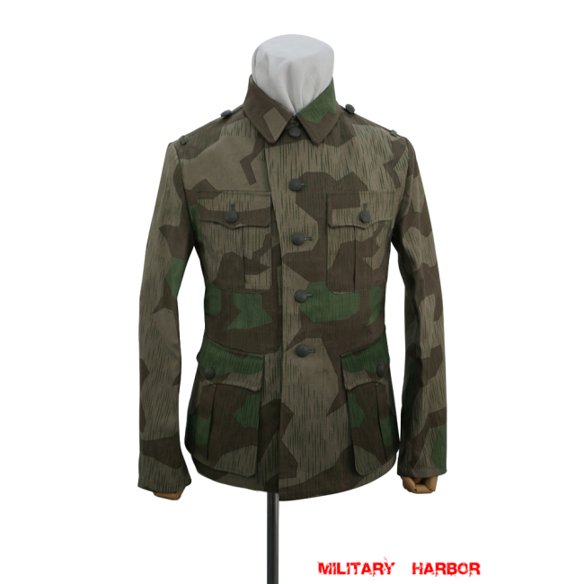 German Camo tunic,German uniforms,SS uniforms,Wehrmacht uniforms,German camouflage jacket,WW2 uniforms,Splinter 31,WW2 camo,WWII camo,WW2 German camouflage,WWII German camouflage,German Camo Uniform,M40 tunic