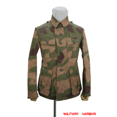 German Camo tunic,German uniforms,SS uniforms,Wehrmacht uniforms,German camouflage jacket,WW2 uniforms,Splinter 42 Revered Color,WW2 camo,WWII camo,WW2 German camouflage,WWII German camouflage,German Camo Uniform,M41 tunic