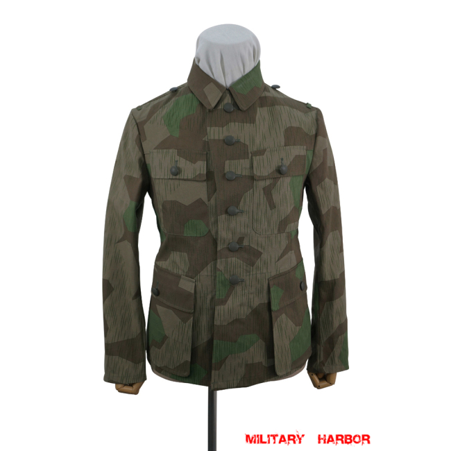 German Camo tunic,German uniforms,SS uniforms,Wehrmacht uniforms,German camouflage jacket,WW2 uniforms,Splinter 31,WW2 camo,WWII camo,WW2 German camouflage,WWII German camouflage,German Camo Uniform,M43 tunic