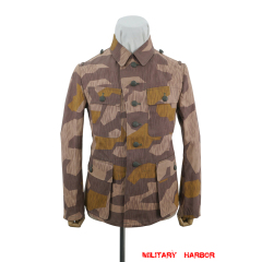 German Camo tunic,German uniforms,SS uniforms,Wehrmacht uniforms,German camouflage jacket,WW2 uniforms,Splinter 41 Brown Variation,WW2 camo,WWII camo,WW2 German camouflage,WWII German camouflage,German Camo Uniform,M43 tunic
