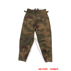 WWII German Heer Tan and water camo M43 field trousers