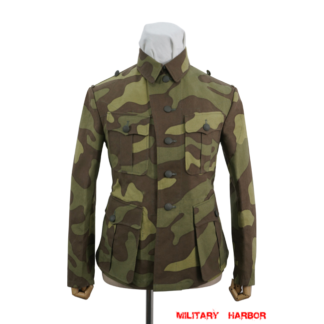 German Camo tunic,German uniforms,SS uniforms,Wehrmacht uniforms,italian,german camouflage jacket,WW2 uniforms