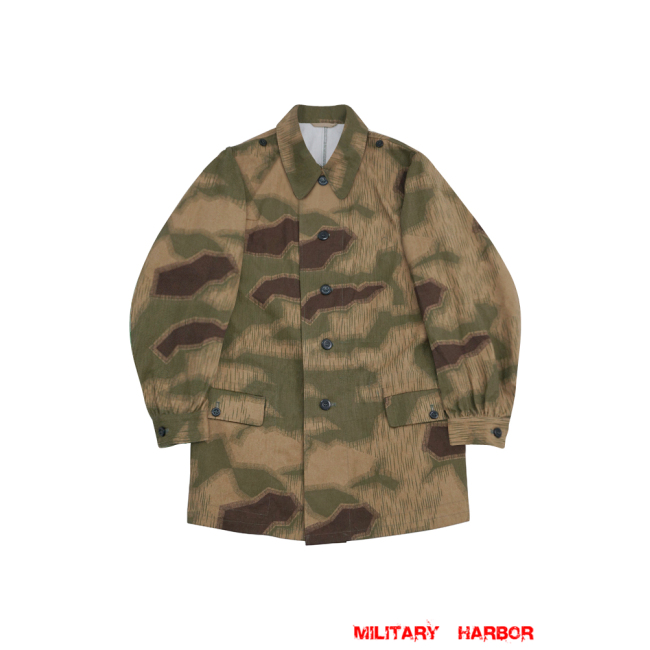 WWII German Luftwaffe Field Division Marsh Sumpfsmuster 43 Camo smock