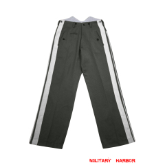 WWII German Heer officer Stone grey Gabardine straight trousers