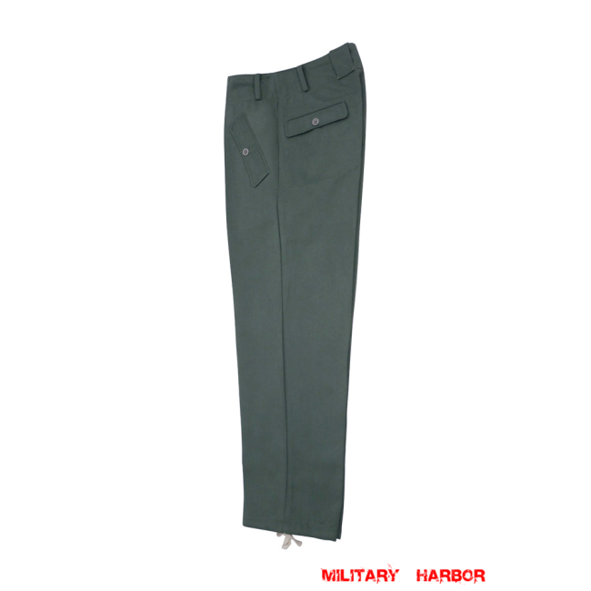 WWII German Heer M44 Field Grey Gabardine trousers