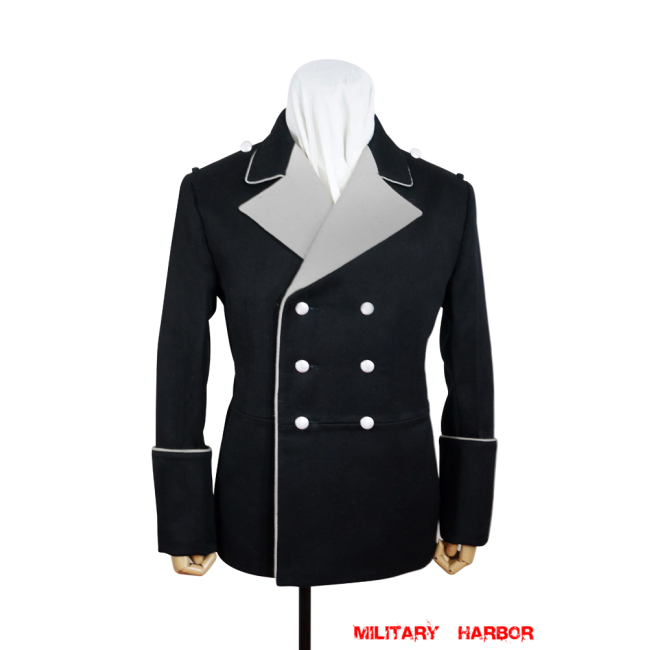 WWII German SS black Gabardine General / leader formal dress