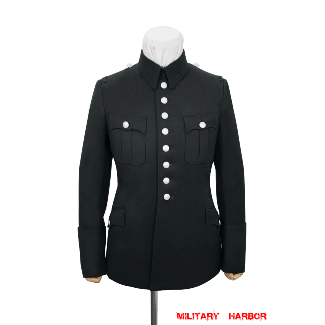WWII German SS Old Style Officer Gabardine Tunic Jacket