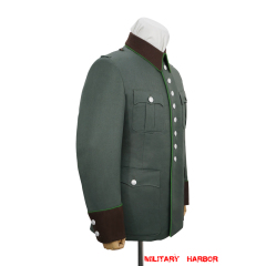 WWII German Ordnungspolizei officer Gabardine waffenrock tunic