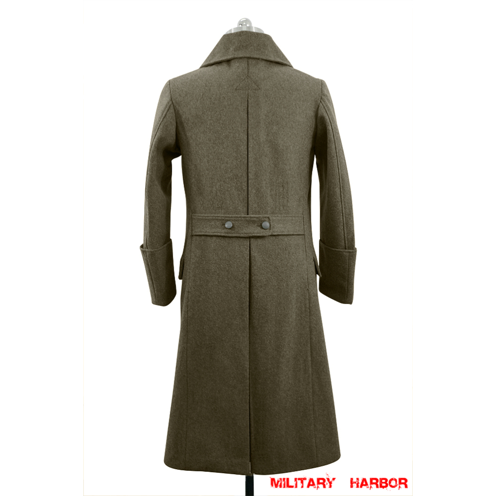 WWII German M44 Heer EM Brown wool GreatcoatWool Heer Greatcoats ...