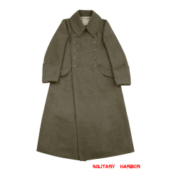 WWII German M44 Heer EM Brown wool Greatcoat